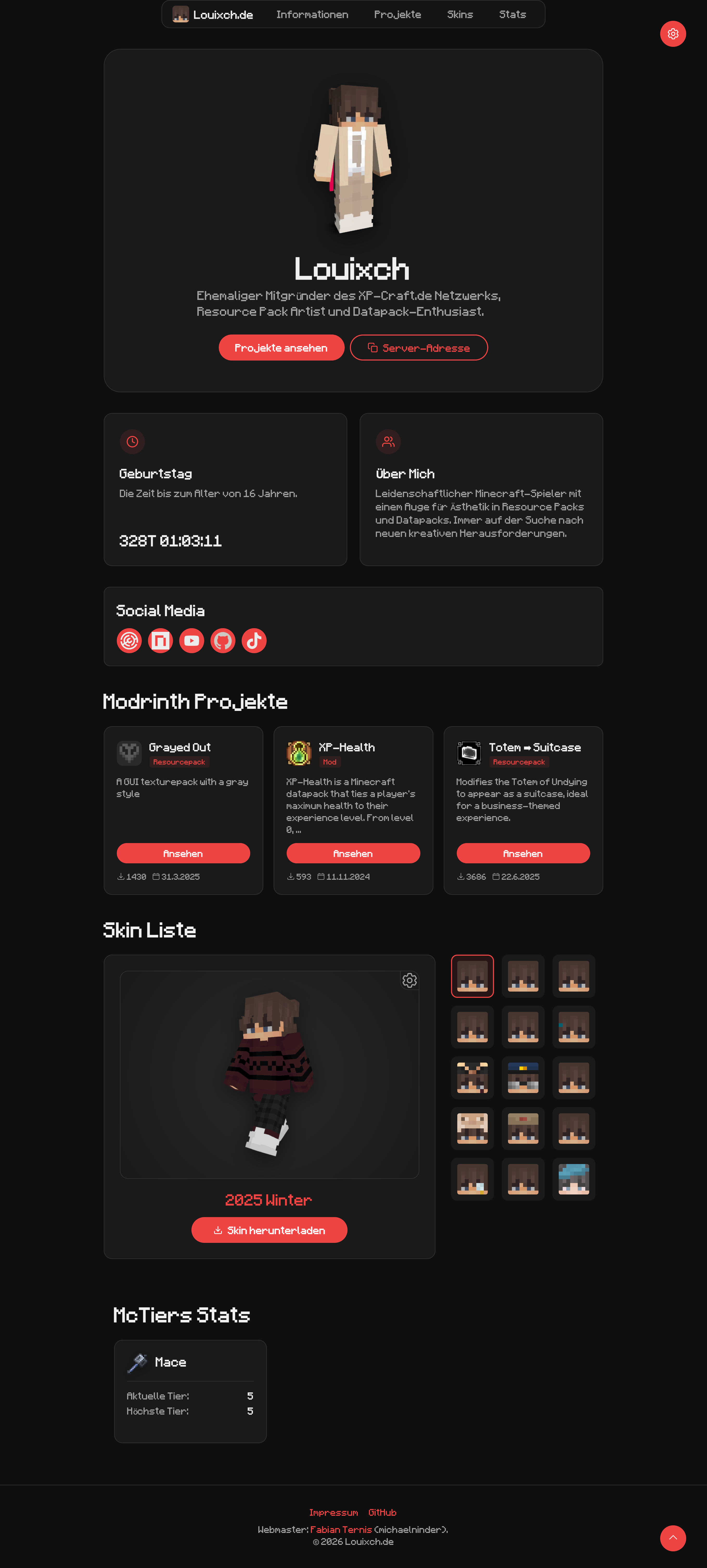 Screenshot of Louixch